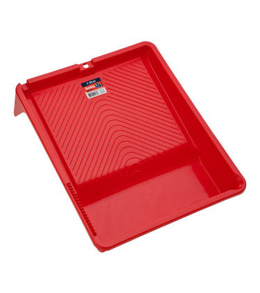BANDEJA PLASTICA NEGRA GRANDE 9"