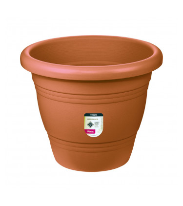 VASO REDONDO JARDIM 28CM PLASTICO CZ