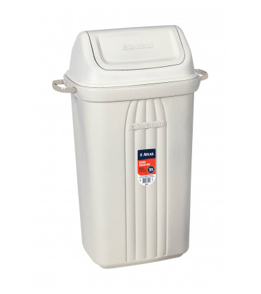 PLASTIC TILTILNG TRASH CAN 30 LITERS