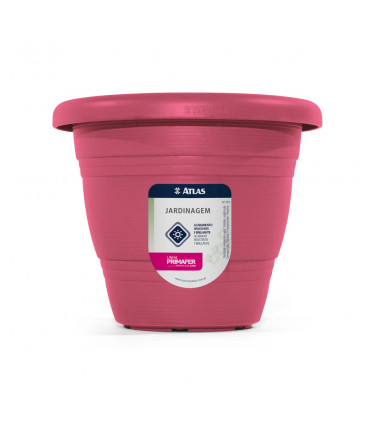 VASO REDONDO JARDIM 13CM PLASTICO CZ