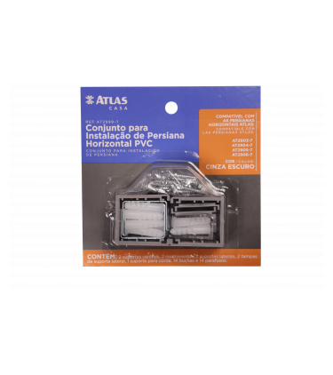 CJ INSTALACAO PERSIANA HORIZONTAL PVC BR