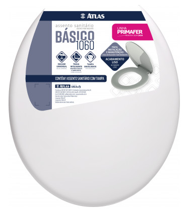 ASSENTO SANIT SOPR BASICO PLAST BR