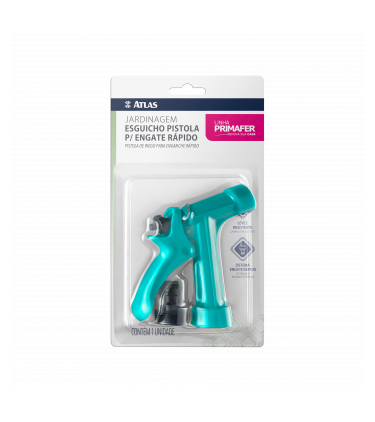 QUICK COUPLING BLUE PLASTIC SCREW PISTOL