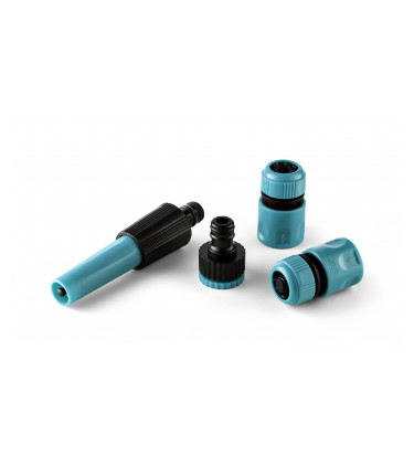 4 PIECE SCREW BLUE PLASTIC