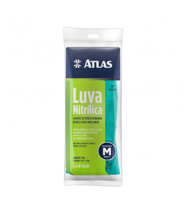 LUVA NITRILICA EXTRA GRANDE VERDE