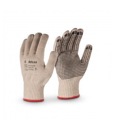 GUANTES DE ALGODON PIGMENTADA TAMANO 8