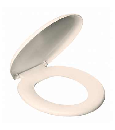 CUSHIONED CLASSIC TOILET SEAT - CARAMEL