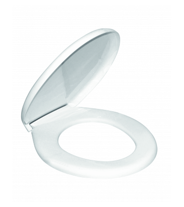 TOILET SEAT 6PC - WHITE