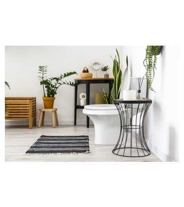 CUSHIONED TOILET SEAT SEVILLA OVAL WH