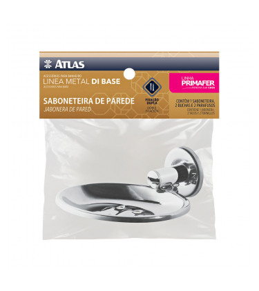 SABONETEIRA METAL POLIDO DI BASE