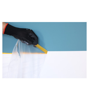 Utilizado para proteger superficies que no deben ser pintadas, garantizando un trabajo limpio para el profesional del sector de la construcción. La cinta de enmascarar garantiza mejores resultados en superficies lisas. Si se utiliza en sustratos semi-rugosos o rugosos, es posible que no se obtengan los mismos resultados.