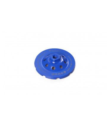 Indicado para uso en amoladoras angulares de 115 mm (4½”). Apto para desbaste de concreto, albañilería, mármol, granito y piedras decorativas.