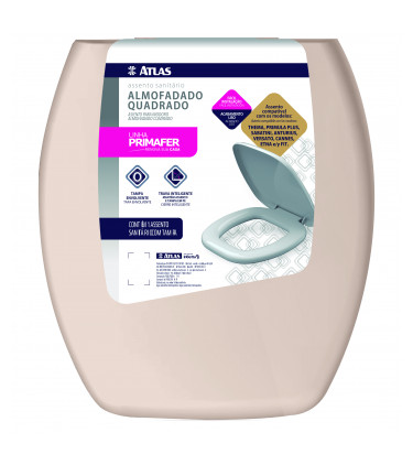 THEMA TOILET SEAT BOX W/6PC