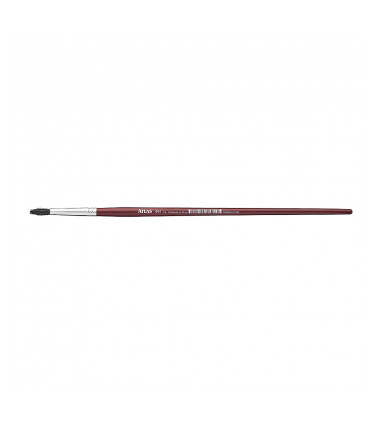 Goat soft bristle, round tip artistic brush