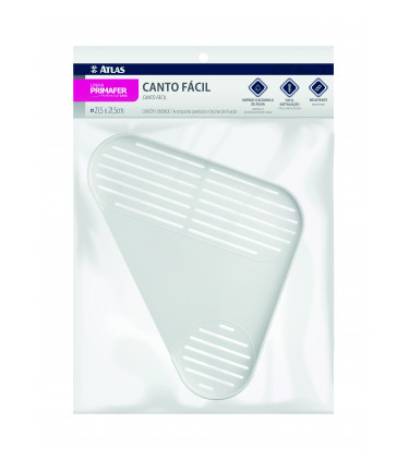 CANT PLASTICO CANTO FACIL 21,5X21,5CM BR