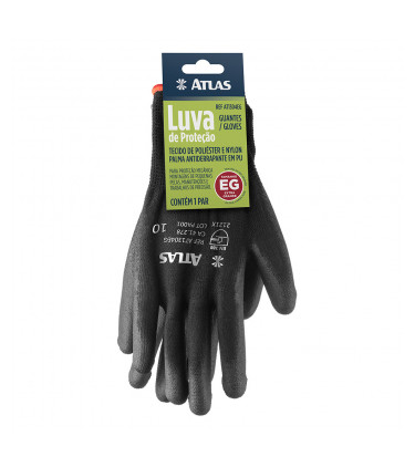 PU COATED NYLON GLOVE, SIZE 8