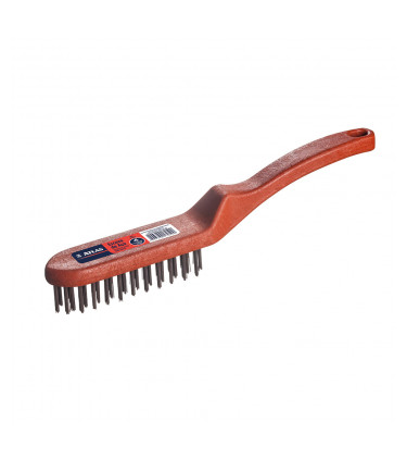 Plastic handle wire brush