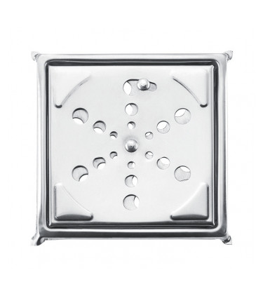 GRELHA QUADR INOX P/ CX SIF C/CX 15CM