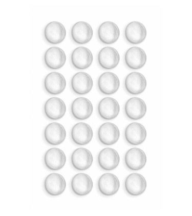 ANTI IMPACTO ADESIVO P D8X2,2MM 28PC PVC