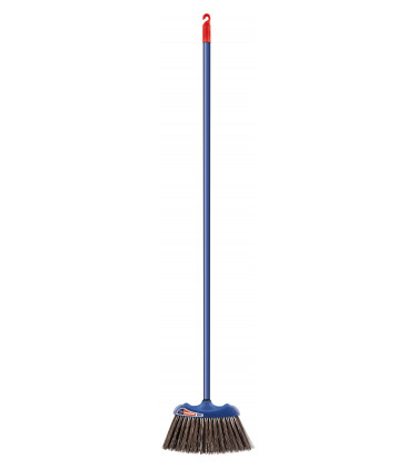 Large rigid bristle broom